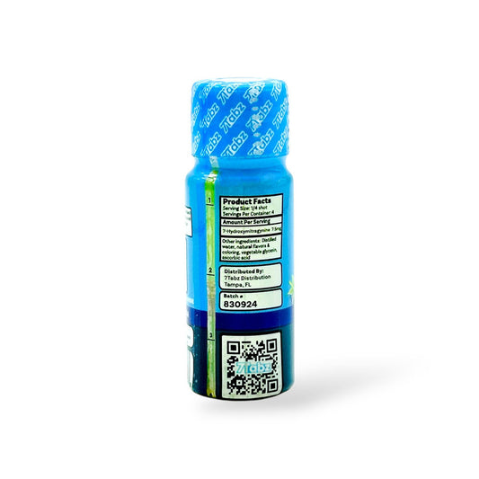 7Tabz 7-Hydroxymitragynine Shot Blue Razz 30mg