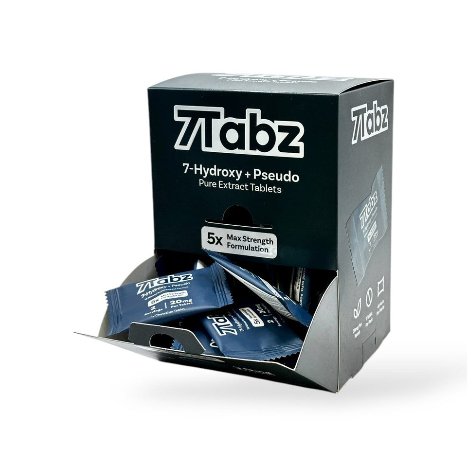 7Tabz 7-hydroxymitragynine + Pseudo Pure Extract Tablets Unflavored 20mg