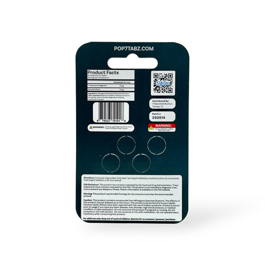 Buy 7Tabz 7-OH + Pseudo Pure Extract Tablets Berry 20mg