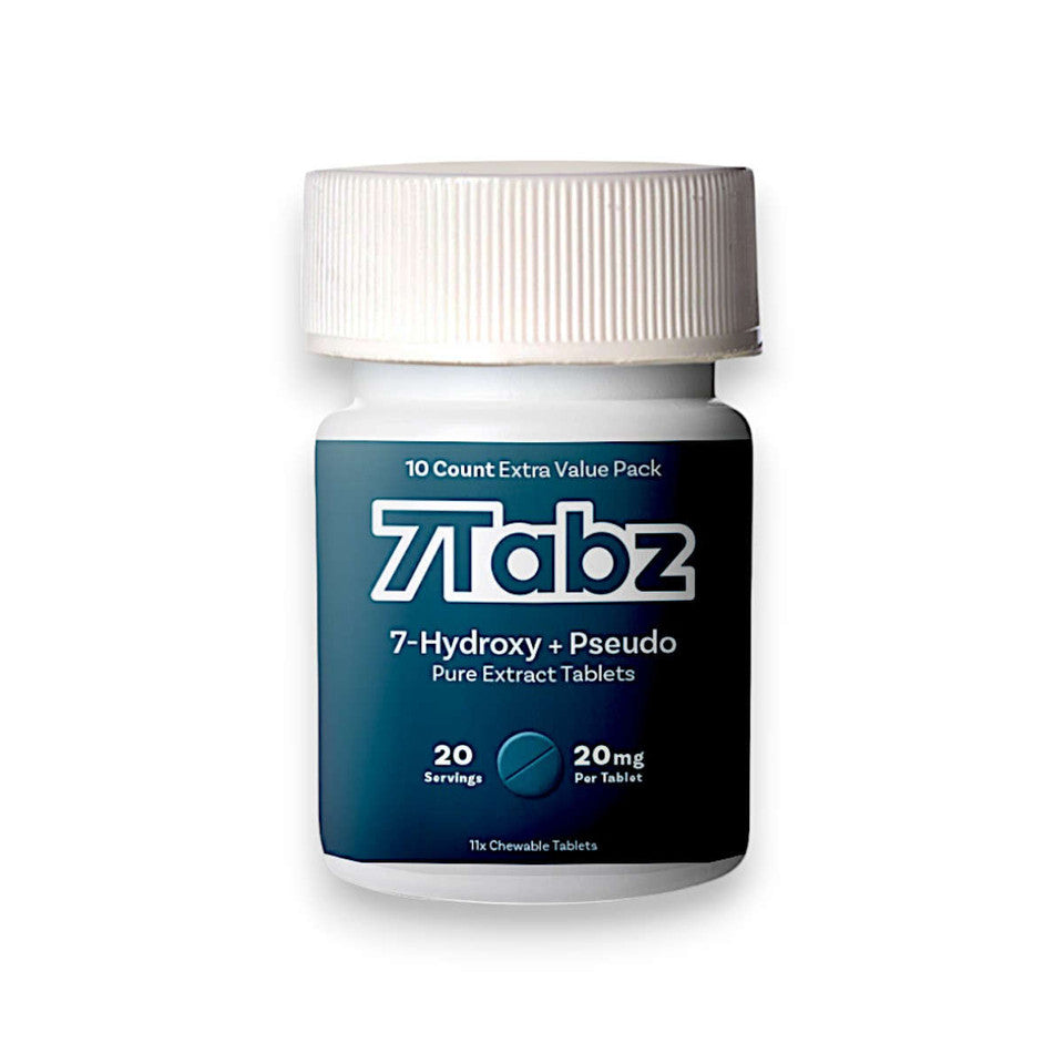 7Tabz 7-hydroxymitragynine + Pseudo Pure Extract Tablets Unflavored 20mg