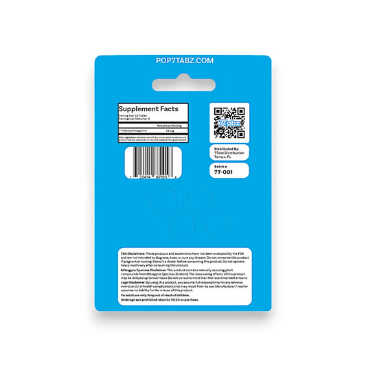 7Tabz 7-Hydroxymitragynine Kratom Extract Tablets Cherry 15mg