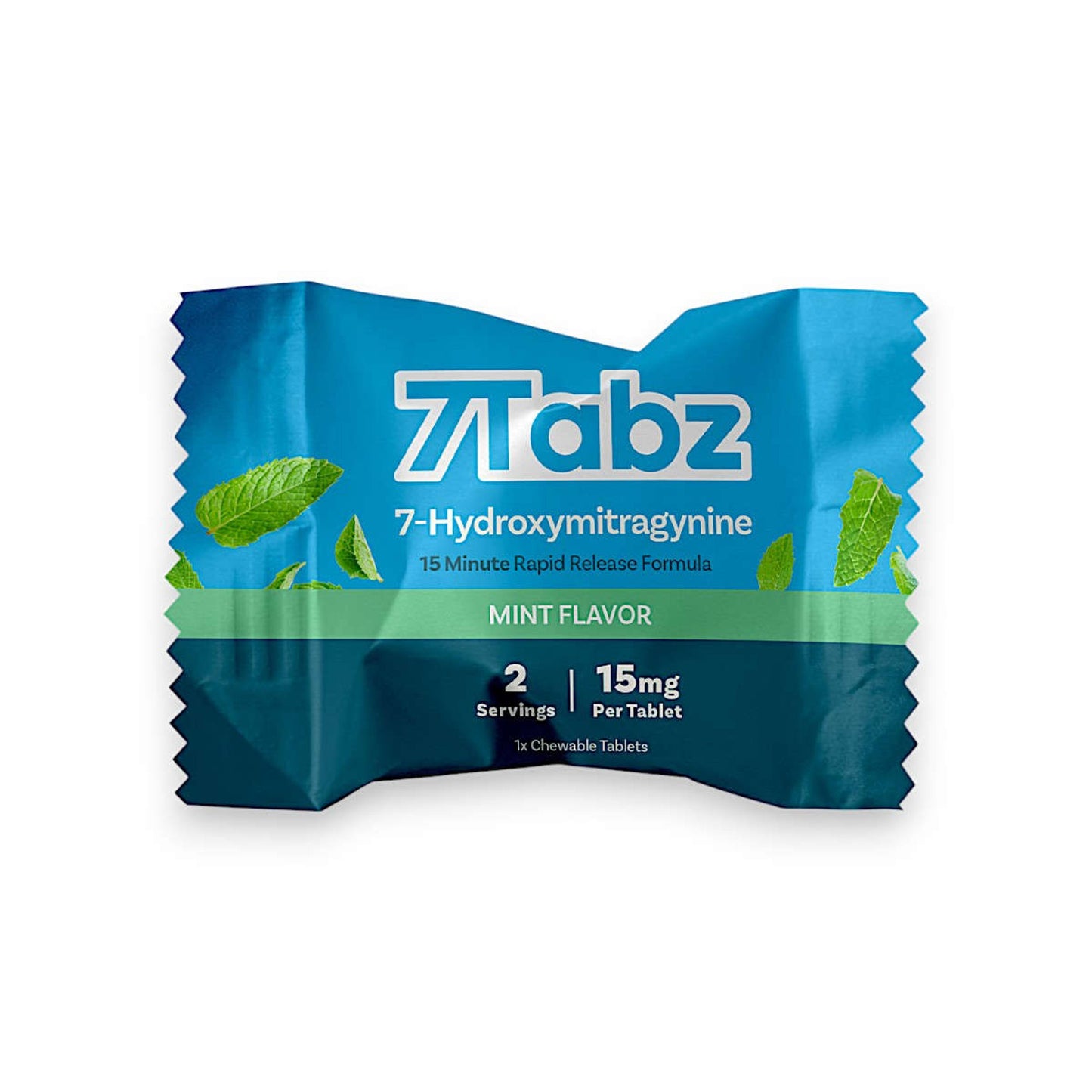 7Tabz 7-Hydroxymitragynine Kratom Extract Tablets Mint 15mg