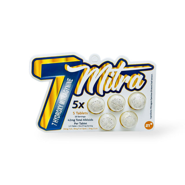 7mitra 7 Hydroxy Mitragynine Tablet 42mg Total Alkloids Per Tablet
