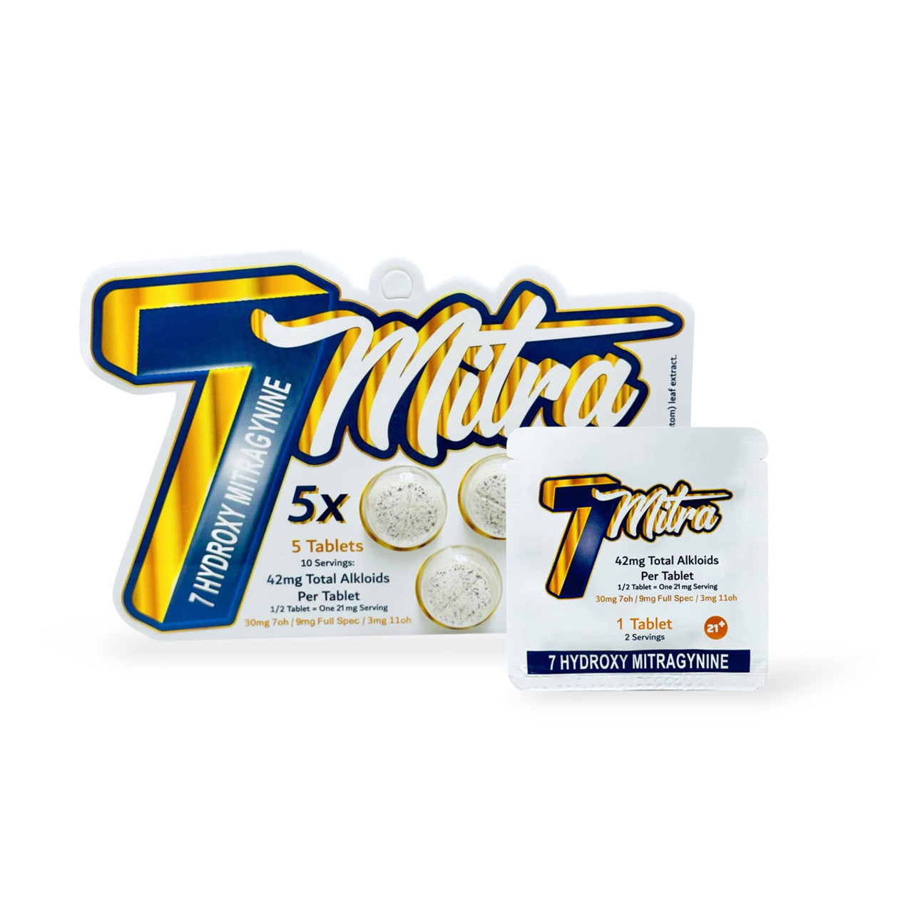 7mitra 7 Hydroxy Mitragynine Tablet 42mg Total Alkloids Per Tablet