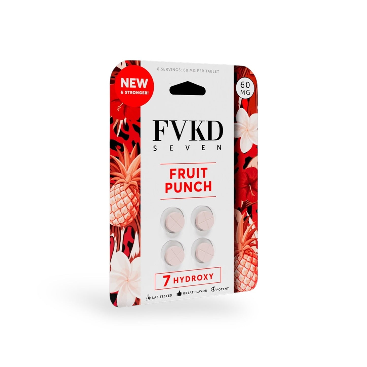 FVKD Seven 7 Hydroxy Tablets Fruit Punch 60mg Per Tablet