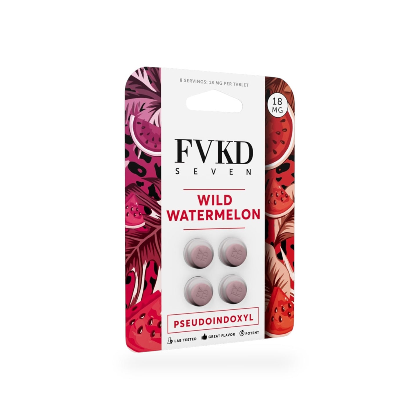 FVKD Seven Pseudoindoxyl Tablets Wild Watermelon 18mg 4ct
