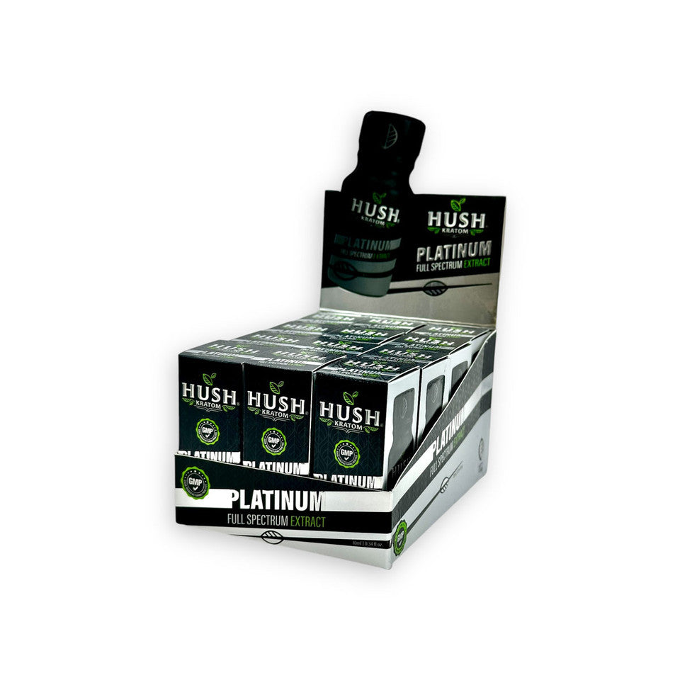 Buy Hush Kratom Platinum Shot Extract 10mL in USA