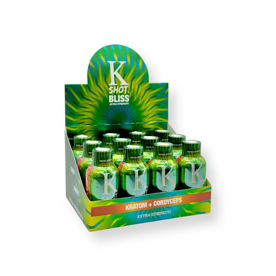 K Shot Bliss Extra Strength Kratom + Cordyceps 60ml