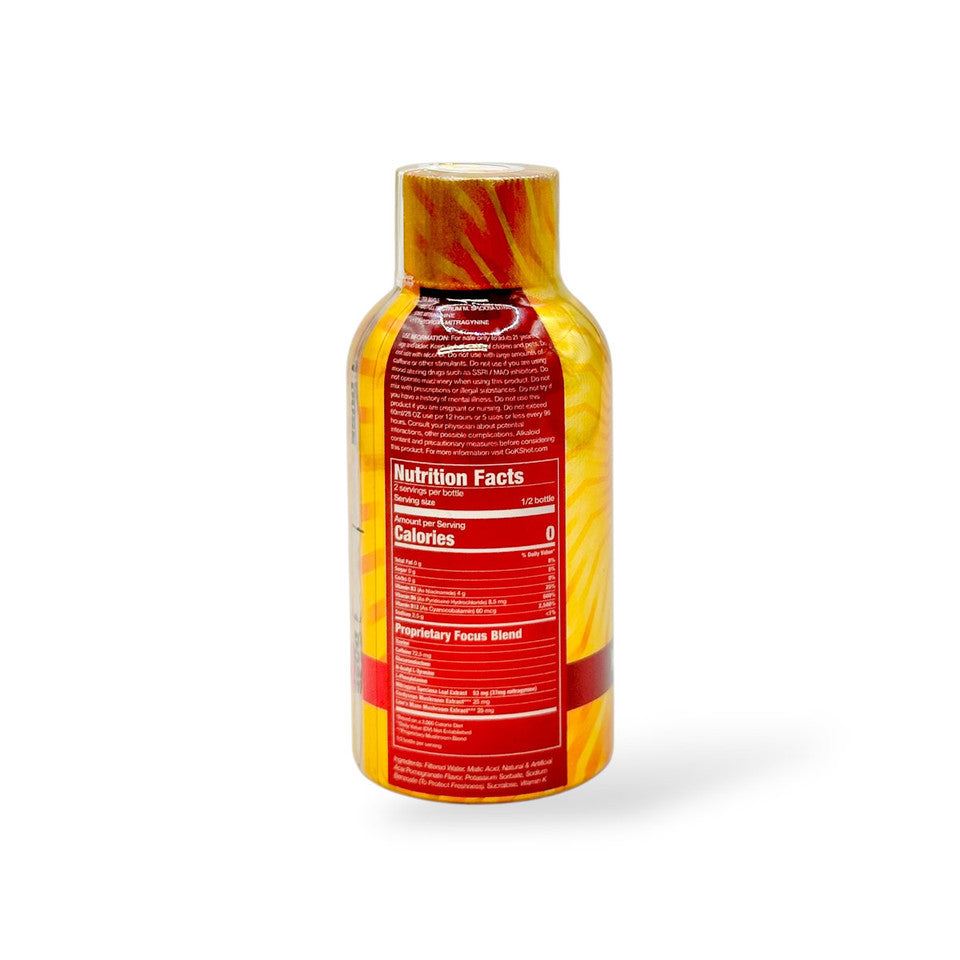K Shot Focus Kratom + Lion's Mane 60ml