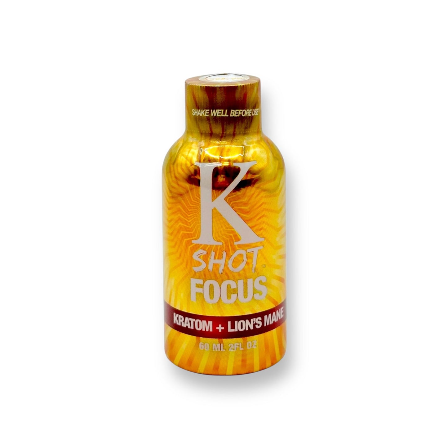 K Shot Focus Kratom + Lion's Mane 60ml