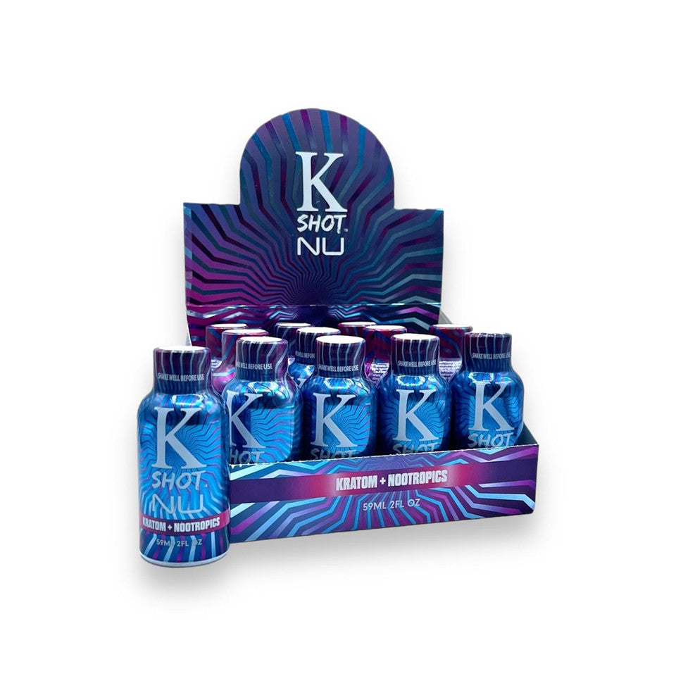 K Shot Nu Kratom + Nootropics Energy Shot