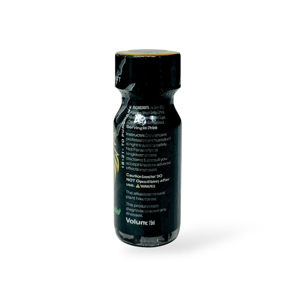 King K Kratom Energy Rush Emerald Shot 100mg 15ml