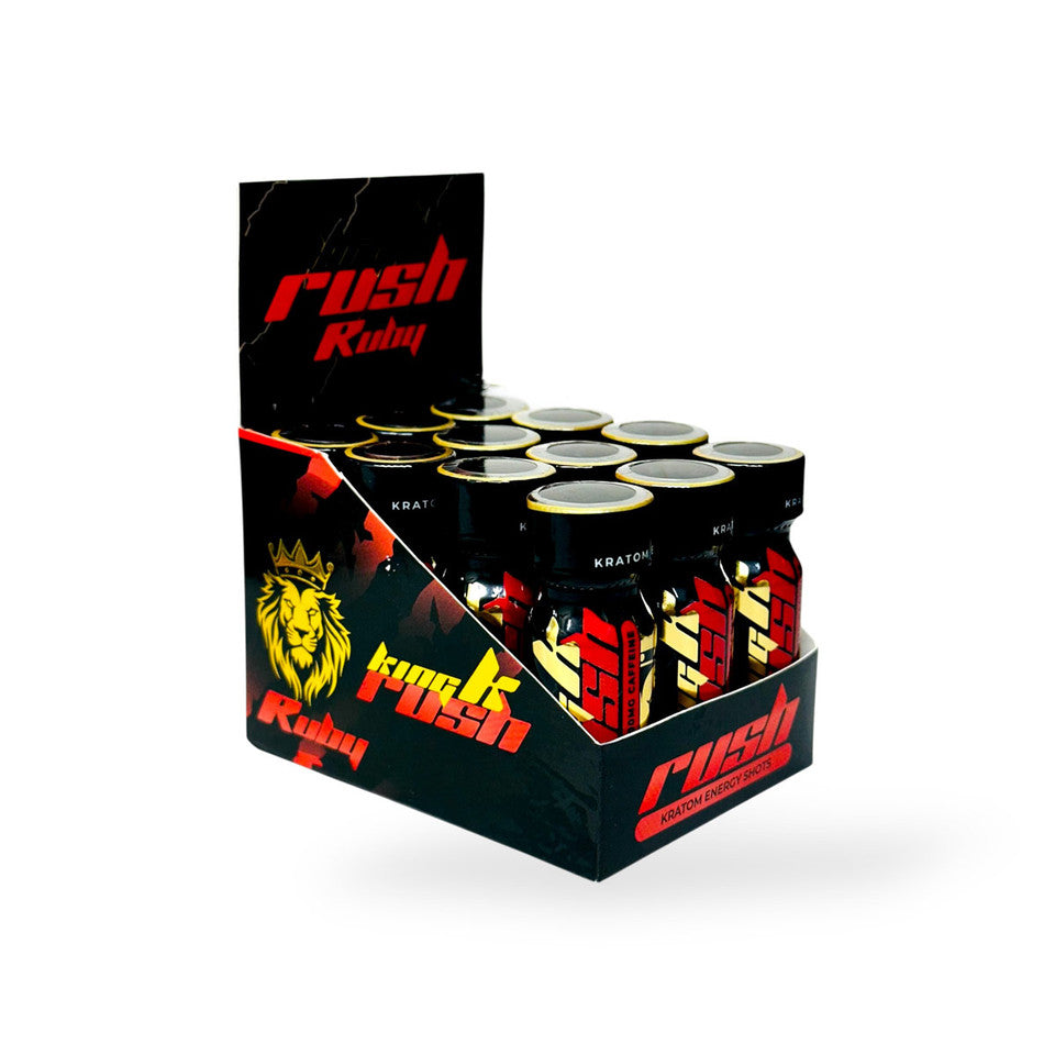 King K Kratom Energy Rush Ruby Shot 100mg 15ml