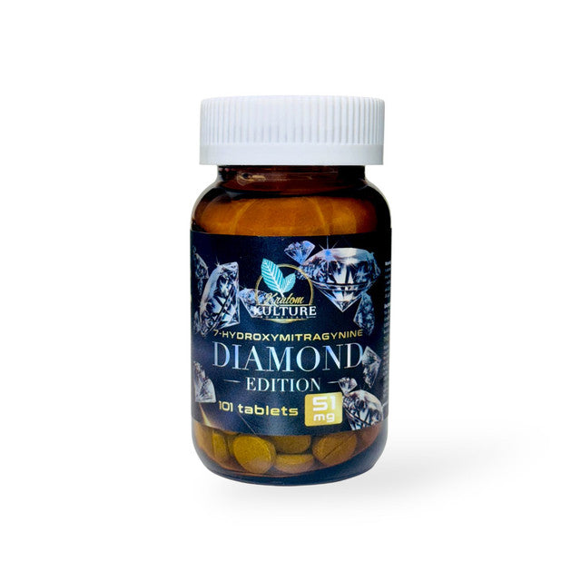 Kratom Kulture 7- Hydroxymitragynine Diamond Edition Tablets 51mg