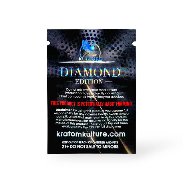 Kratom Kulture 7- Hydroxymitragynine Diamond Edition Tablets 51mg