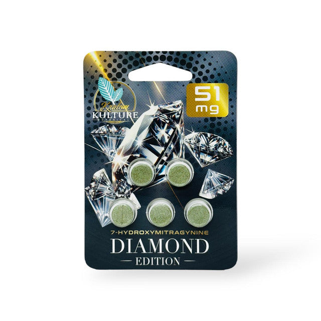 Kratom Kulture 7- Hydroxymitragynine Diamond Edition Tablets 51mg