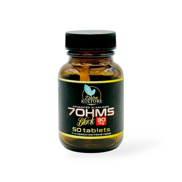 Kratom Kulture Ohms Black Tablets 30mg Per Tablet