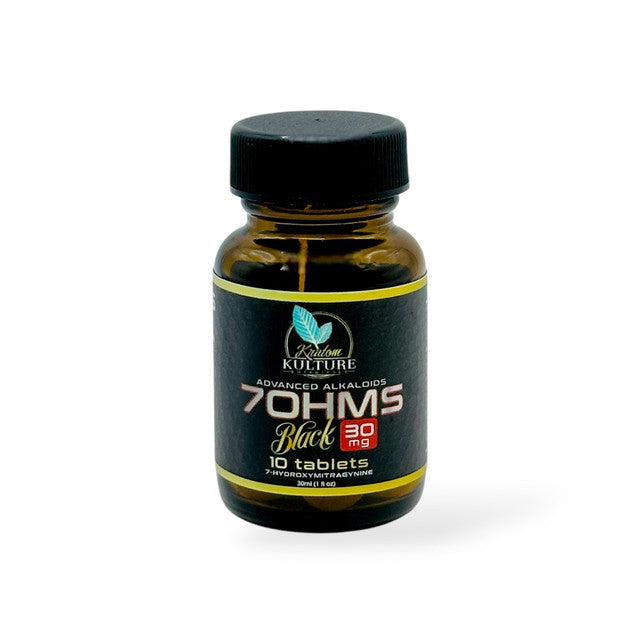 Kratom Kulture Ohms Black Tablets 30mg Per Tablet