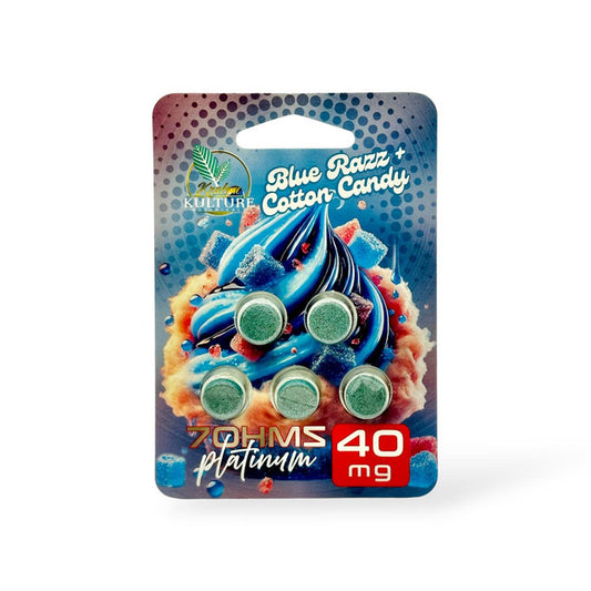 Buy Kratom Kulture 7OHMZ Platinum Blue Razz + Cotton Candy 40mg USA