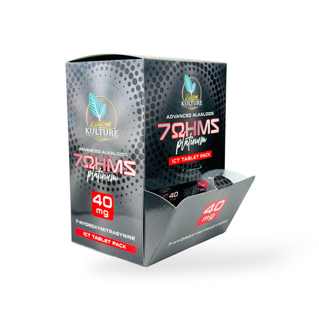 Kratom Kulture 7OHMZ Platinum Tablets 40mg