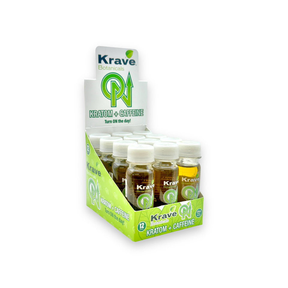 Krave On Kratom + Caffeine Shot