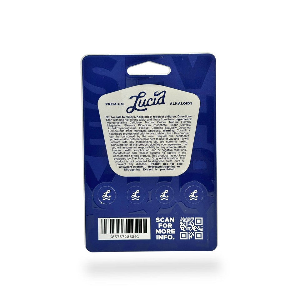 Lucid Pseudo 7-OH Chewables Tablets 30mg Per Tablet