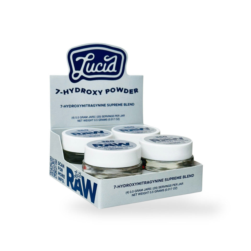 Lucid Raw 7-OH Powder 360mg Per Jar