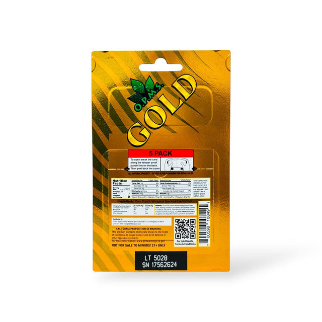 OPMS Gold Kratom Extract Capsules