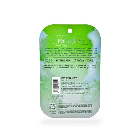 Opia 7 Hydroxymitragynine Chewable Tablets Mintopia 80mg