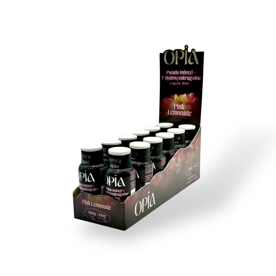 Opia Pseudo 7 Hydroxymitragynine Liquid Shot Pink Lemonade 30ml