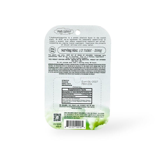 Buy Opia Ultra 7-OH High Potency Chewables Blueberry Watermelon 60mg USA