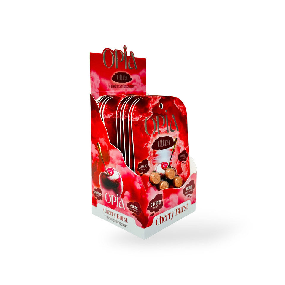 Opia Ultra 7-OH High Potency Chewable Tablets Cherry Burst 60mg Per Tablet