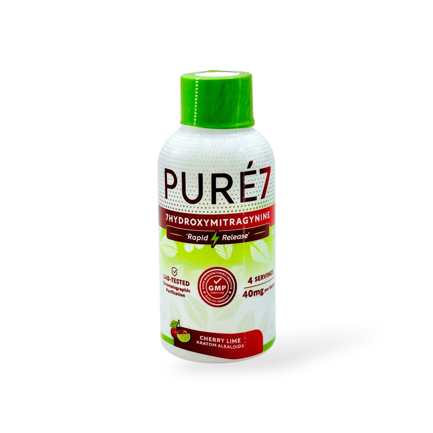 Pure7 7 Hydroxymitragynine Shot Cherry Limeade 40mg