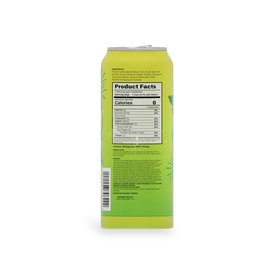 Buy Rapture Lemon Lime Kratom Seltzer 100mg In USA