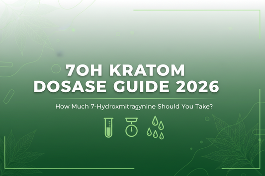 7OH Kratom Dosage Guide 2026: How Much 7-Hydroxymitragynine Should You Take?
