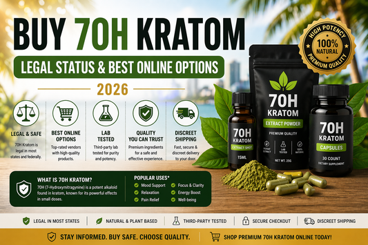 Buy 7OH Kratom in Florida – Legal Status & Best Online Options (2026)