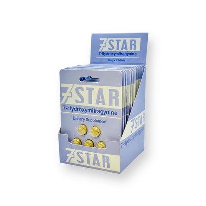 7 Star 7-Hydroxymitragynine Extract Tablets 30mg per Tablet