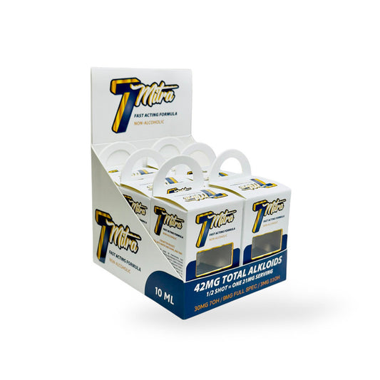 7mitra 7 Hydroxy Mitragynine Shot 42mg Total Alkloids Per Shot