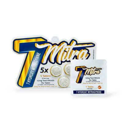 7mitra 7 Hydroxy Mitragynine Tablet 42mg Total Alkloids Per Tablet