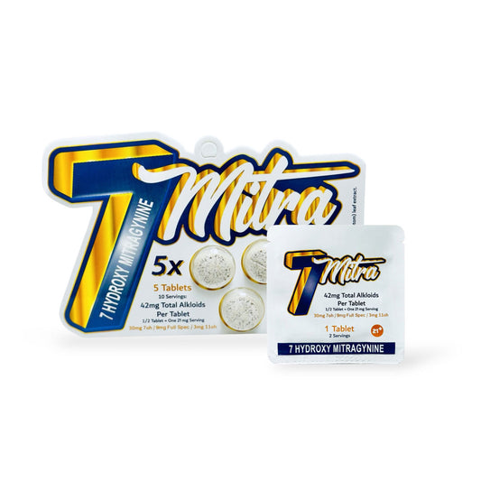 7mitra 7 Hydroxy Mitragynine Tablet 42mg Total Alkloids Per Tablet
