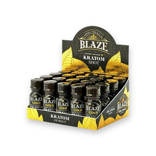 Blaze Gold Coffee Infused Kratom Shot 10ml
