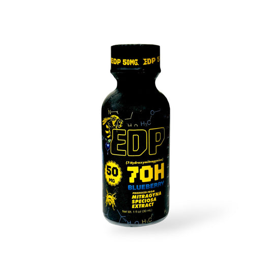 EDP 7-hydroxymitragynine Kratom Extract Shot Blueberry 50mg