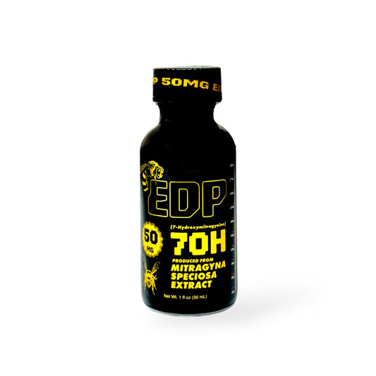 EDP 7OH 50mg 7-hydroxymitragynine Kratom Extract Shot 30mL