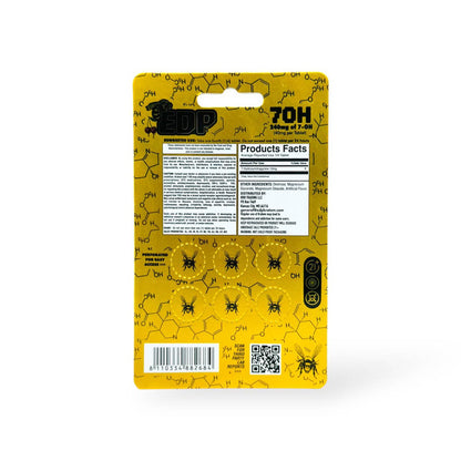 EDP 7OH 7-hydroxymitragynine Kratom Extract Tablets 40mg Per Tablet