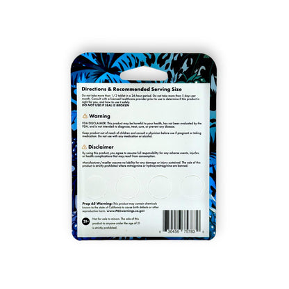 FVKD Seven 7 Hydroxy Tablets Blue Raspberry 18mg