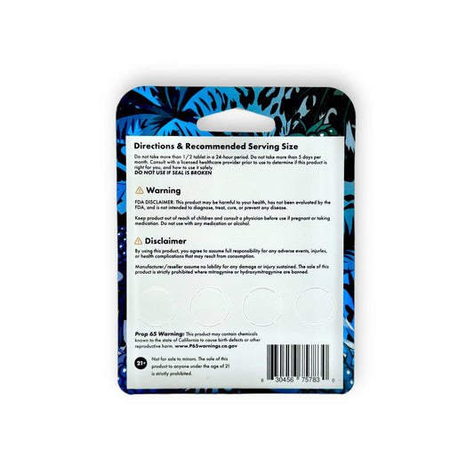 FVKD Seven 7 Hydroxy Tablets Blue Raspberry 18mg