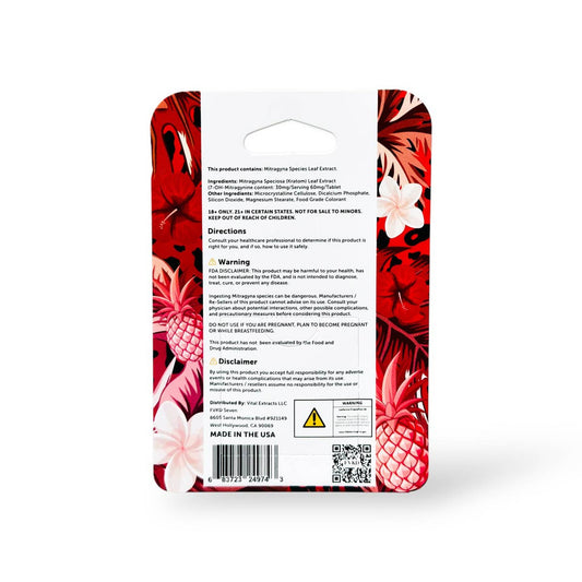 FVKD Seven 7 Hydroxy Tablets Fruit Punch 60mg Per Tablet