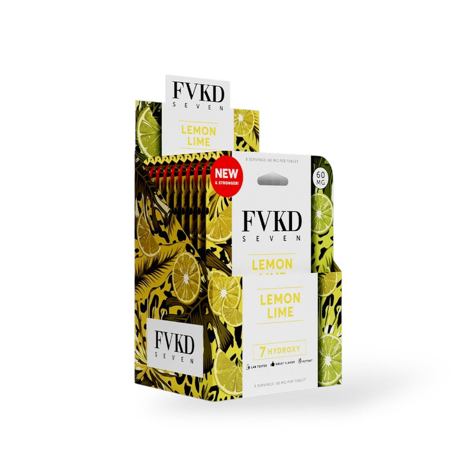 FVKD Seven 7 Hydroxy Tablets Lemon Lime 60mg Per Tablet