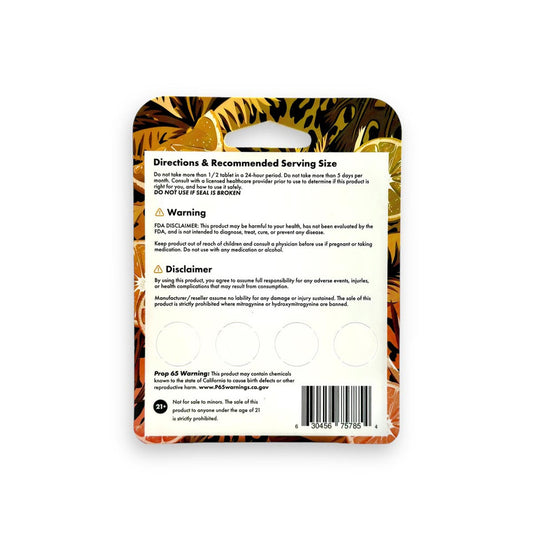 FVKD Seven 7 Hydroxy Tablets Orange Dreamsicle 18mg