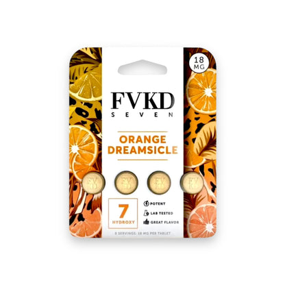 FVKD Seven 7 Hydroxy Tablets Orange Dreamsicle 18mg